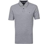 CASAMODA Polo-Shirt Uni Weißblau M