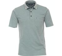 Casa Moda Poloshirt Stretch Melange Hellgrün - Größe 5XL Grün 5XL