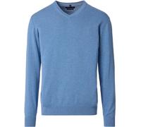 Casa Moda Casual Fit Pullover aqua bis petrol, Einfarbig