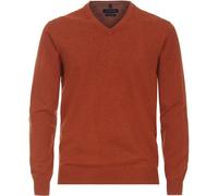 Casa Moda Pullover V-Ausschnitt Orange - Größe M Orange M