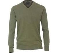 Casa Moda Herrenpullover V-Ausschnitt 004430 Grün Größe 3XL