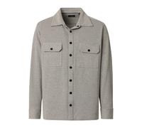 Casa Moda Regular Fit Hemdjacke beige, Gemustert