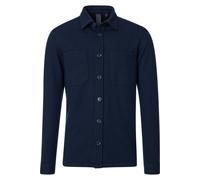 Casa Moda Regular Fit Hemdjacke blau, Einfarbig