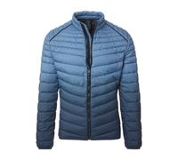 Langjacke CASAMODA "CASAMODA Jacke uni", Herren, Gr. M, blau (mittelblau), 100% Polyester, Jacken (35653460-M) mittelblau