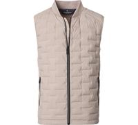 Casa Moda Regular Fit Outdoor Weste beige, Einfarbig