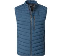 Casa Moda Regular Fit Outdoor Weste blau, Einfarbig