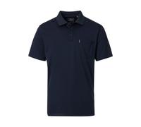 Poloshirt CASAMODA "CASAMODA Polo-Shirt uni", Damen, Gr. S, dunkelblau, 55% Baumwolle, 45% Polyester, Shirts (34501862-S) dunkelblau
