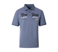 Casa Moda Regular Fit Poloshirt Kurzarm blau