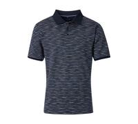 Poloshirt CASAMODA "CASAMODA Polo-Shirt gestreift", Herren, Gr. 3XL, blau (dunkelblau), 80% Baumwolle, 20% Polyester, Shirts (57337631-XXXL) dunkelblau
