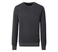 Casa Moda Regular Fit Pullover anthrazit, Einfarbig