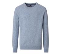 Strickpullover CASAMODA "CASAMODA Pullover uni", Herren, Gr. XL, hellblau, 80% Wolle, 20% NY, Pullover (28489805-XL) hellblau