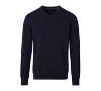 Casa Moda Regular Fit Pullover blau, Einfarbig