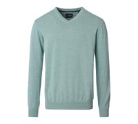 Casa Moda Strickpullover Pullover uni Regular Fit – Herren 100% Baumwolle Mint Größe 4XL