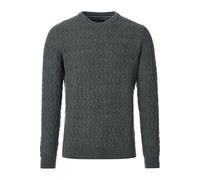 Casa Moda Regular Fit Pullover grün, Gemustert