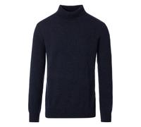 Rollkragenpullover CASAMODA "CASAMODA Rollkragenpullover uni", Herren, Gr. 3XL, blau (dunkelblau), 80% Wolle (Lammwolle), 20% NY, Pullover (76551055-XXXL) dunkelblau