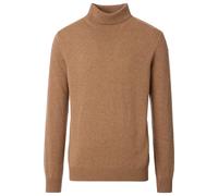 Casa Moda Regular Fit Rollkragenpullover braun, Einfarbig
