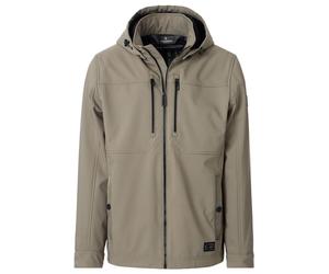 Casa Moda Regular Fit Softshelljacke grün, Einfarbig