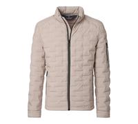 Steppjacke CASAMODA "CASAMODA Steppjacke uni", Herren, Gr. XXL, beige, 100% Polyester, Jacken Steppjacke (76991962-XXL) beige