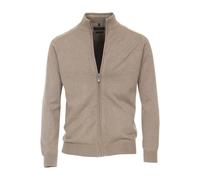 Casa Moda Regular Fit Strickjacke beige, Einfarbig