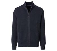 Casa Moda Regular Fit Strickjacke blau, Einfarbig