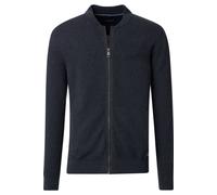 Casa Moda Regular Fit Strickjacke blau, Einfarbig