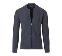 Casa Moda Regular Fit Strickjacke blau, Faux-uni