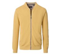 Casa Moda Regular Fit Strickjacke gelb, Einfarbig