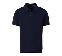 Casa Moda Regular Fit Strickpolo blau, Einfarbig