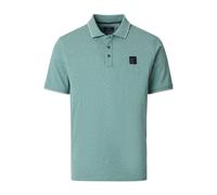 Casa Moda Regular Fit Strickpolo grün, Einfarbig
