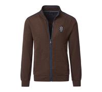 Casa Moda Regular Fit Sweatjacke beige, Einfarbig