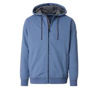 CASAMODA "CASAMODA Sweatjacke mit Kapuze uni" (56774213-XXXL) blau