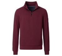 Casa Moda Regular Fit Sweatshirt rot, Einfarbig