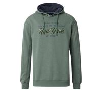 Sweatshirt CASAMODA "CASAMODA Sweatshirt uni", Herren, Gr. M, grün, 60% Baumwolle, 40% Polyester, Sweatshirts (16423253-M) grün