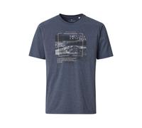 Casa Moda Regular Fit T-Shirt Rundhals anthrazit, Bedruckt