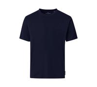 T-Shirt CASAMODA "CASAMODA T-Shirt Doppelpack uni", Herren, Gr. 7XL, dunkelblau, 100% Baumwolle, Shirts T-Shirt (32323815-7XL) dunkelblau