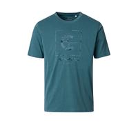 Casa Moda Regular Fit T-Shirt Rundhals grün, Bedruckt