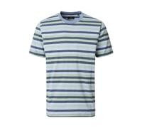 Casa Moda Regular Fit T-Shirt türkis, Gemustert