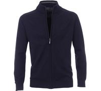 Casa Moda Strickjacke Zip Dunkelblau - Größe XL Blau XL