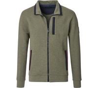 Casa Moda Strickjacke Zip Grün - Größe M Grün M