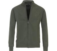 Casa Moda Strickjacke Zip Grün - Größe XXL Grün XXL