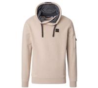Casa Moda Regular Fit Kapuzen Sweatshirt beige, Einfarbig