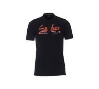 Casa Moda T-Shirt blau, Einfarbig