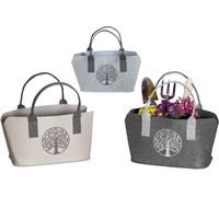 Casablanca Shoppingtasche Lebensbaum H=26cm 1 Stk.