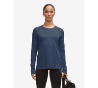 Casall Langarmshirt Soft Texture - Blue Shadow M