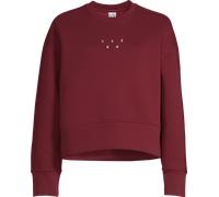 Casall Women's Boxy Crew Neck Sweatshirt Evening Red M