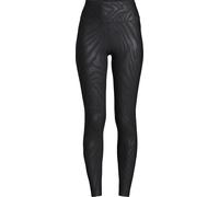Casall Women's Heat Printed High Waist Tights Zebra Black XS