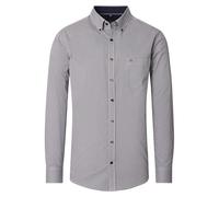Casa Moda Comfort Fit Hemd silber, Bedruckt