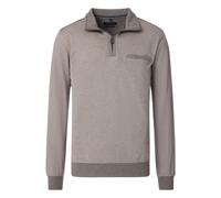 CASAMODA Basic Sweat-Troye Herren Baumwolle braun, M