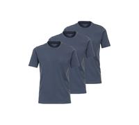 CASAMODA Basic T-Shirt im 3er-Pack Herren blue stone, L