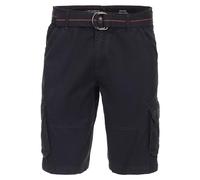 Shorts CASAMODA "CASAMODA Shorts uni", Herren, Gr. 31, Normalgrößen, blau (dunkelblau), 100% Baumwolle, Hosen Shorts (71680866-31) dunkelblau